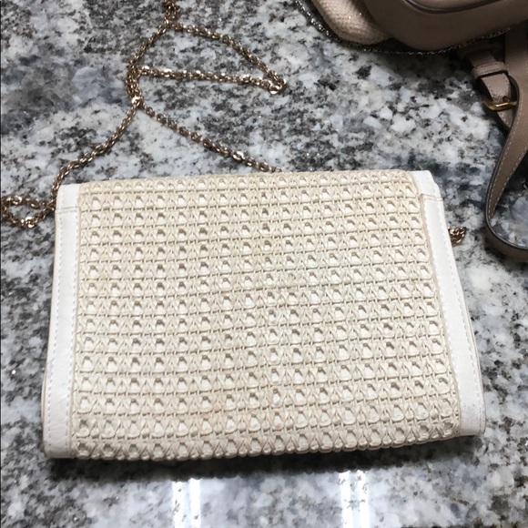 White Clutch. Wristlet. - Picture 2 of 3